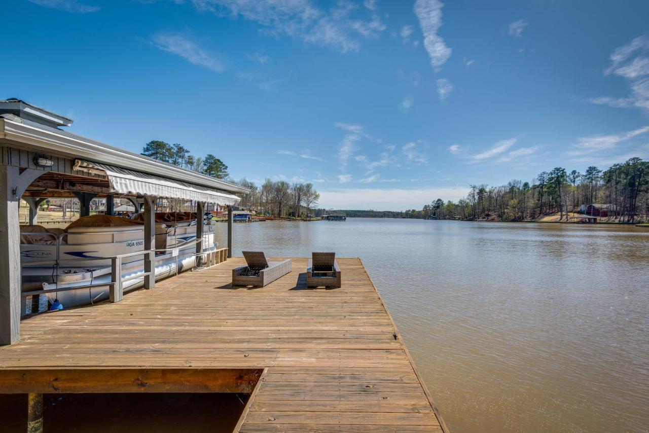 Quiet Lakefront Eatonton House With Boat Dock! Villa Exteriör bild